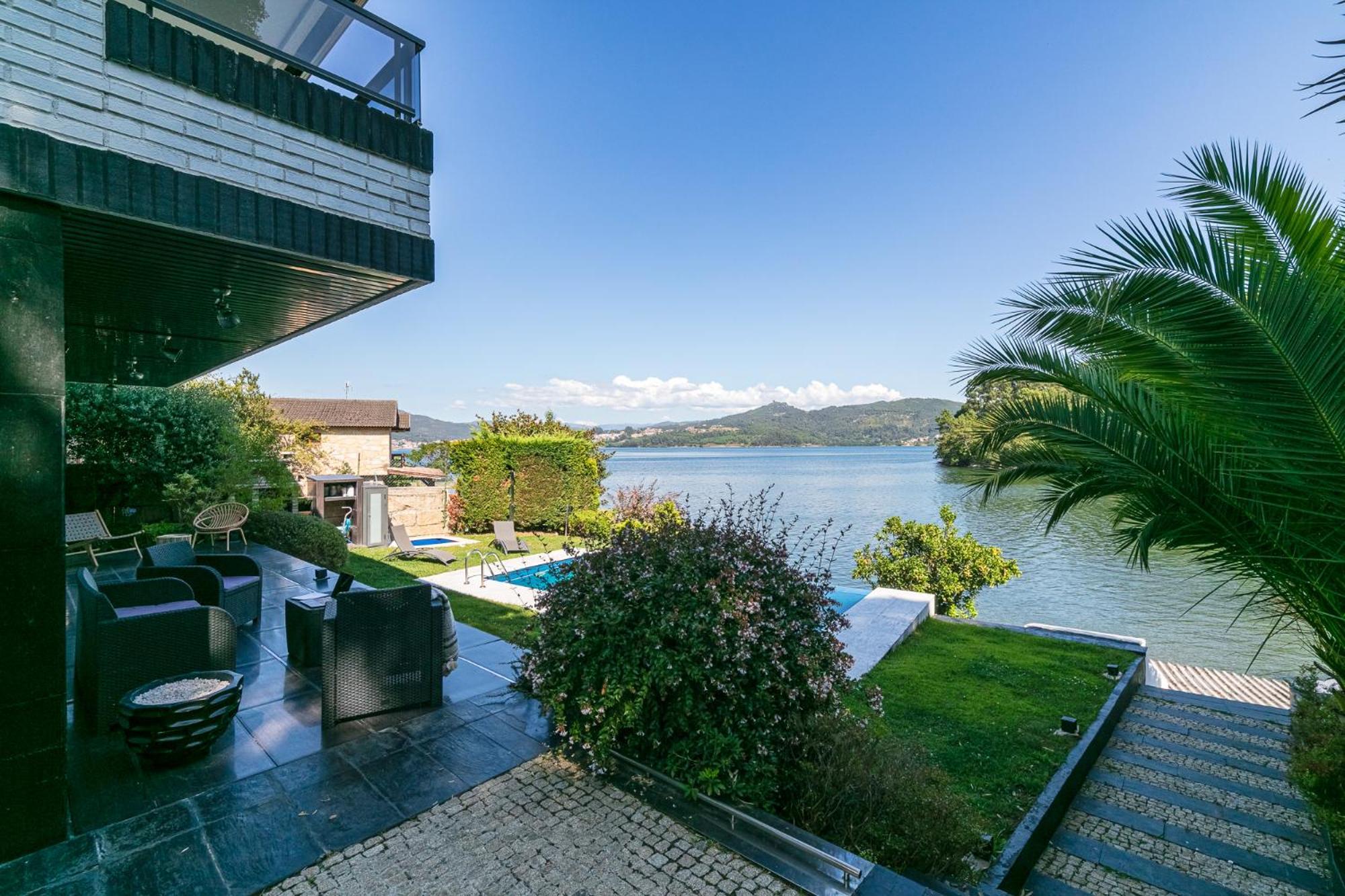 Espectacular Casa Vilaboa Понтеведра Экстерьер фото